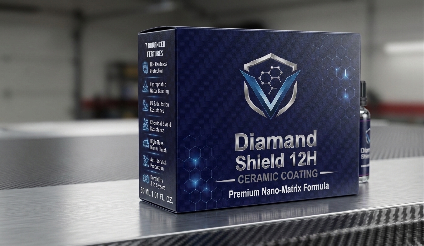 Diamond Shield 12H Banner